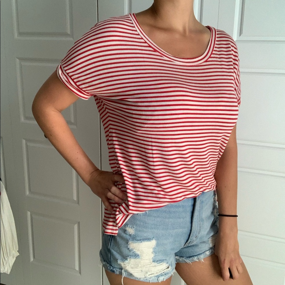 Soft striped T-shirt